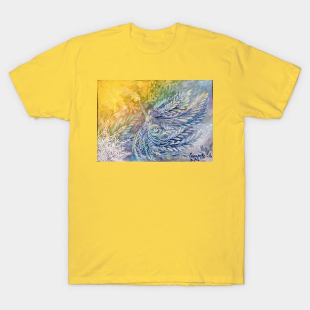 In persuit of a distant star - the frost and the sun T-Shirt by Sangeetacs